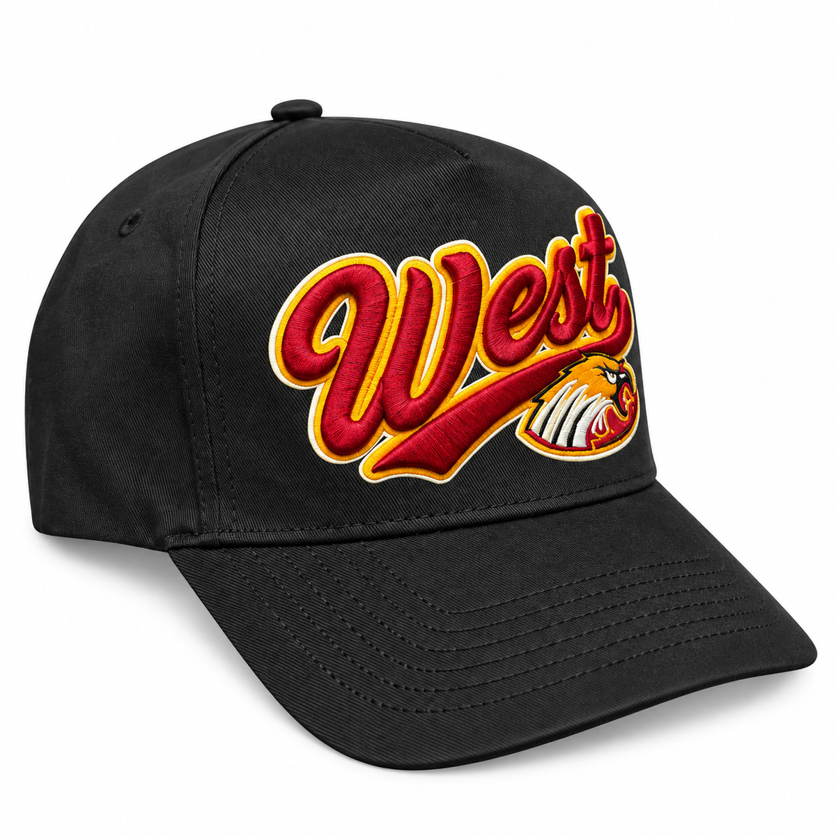 Clovis West Embroidered Snapback Hat