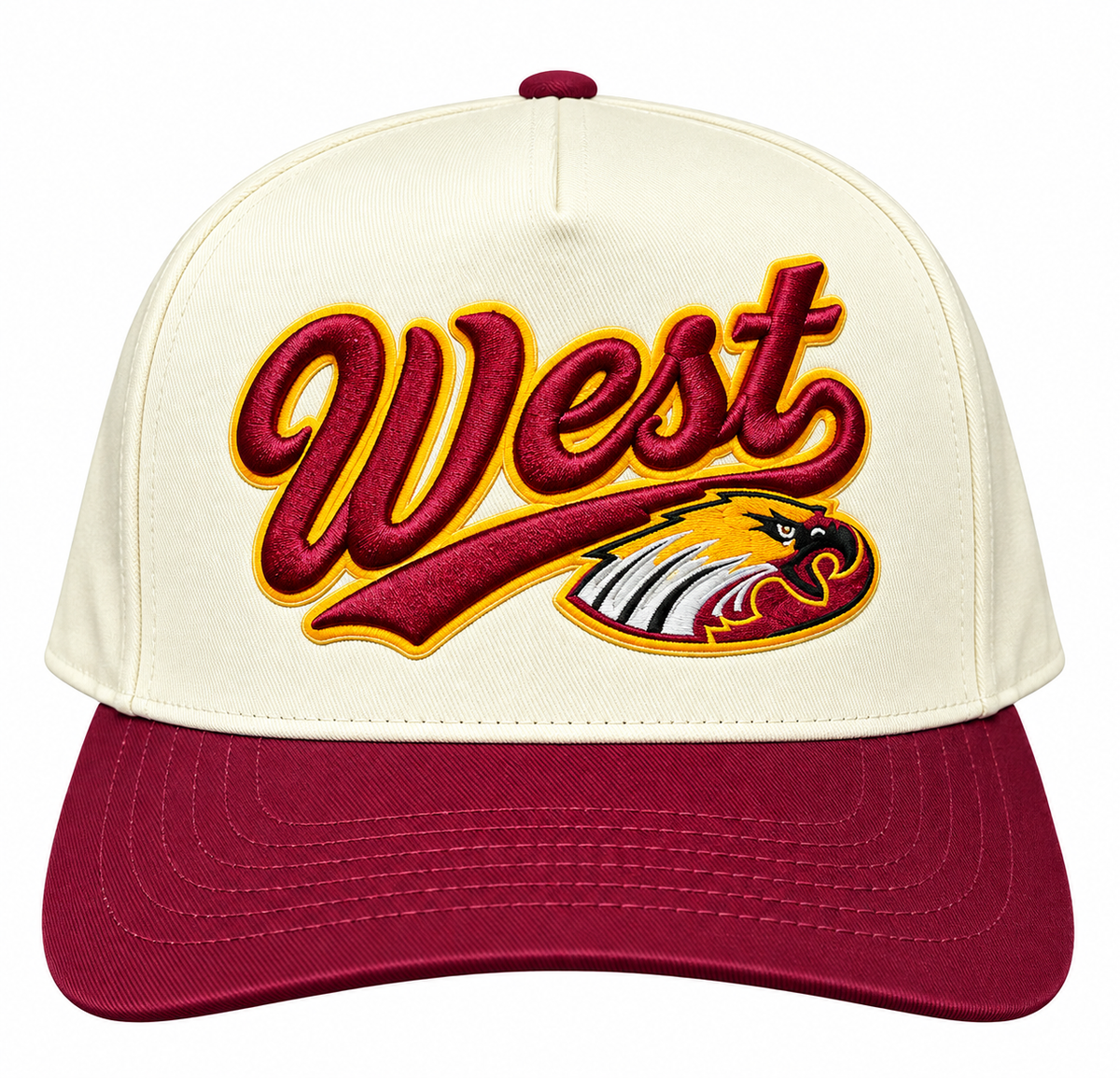 Clovis West Embroidered Snapback Hat
