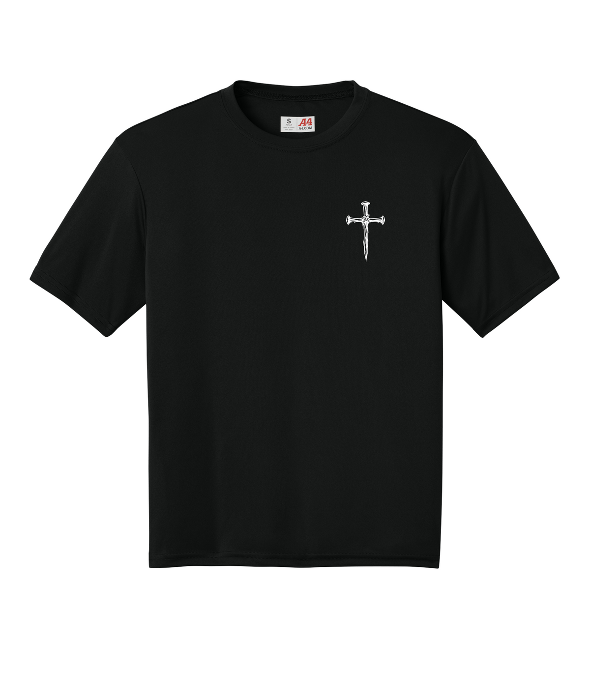 Cross Performance Polyester Short Sleeve Shirt: Adult & Youth