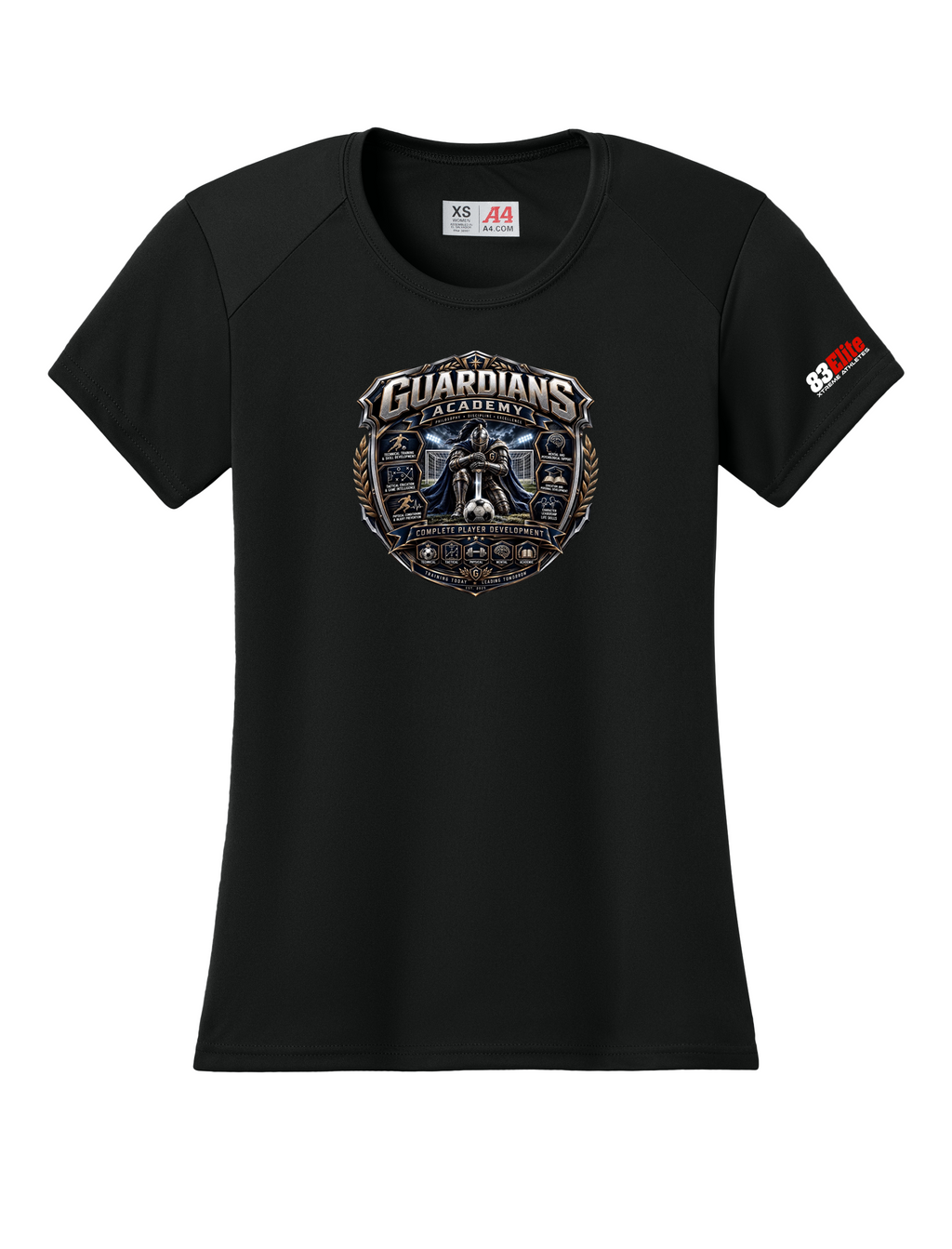 Women's Guardians Academy Performance Polyester Short Sleeve Shirt