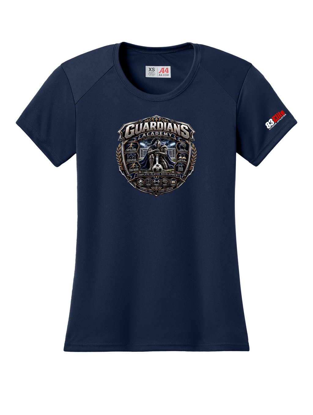 Women's Guardians Academy Performance Polyester Short Sleeve Shirt