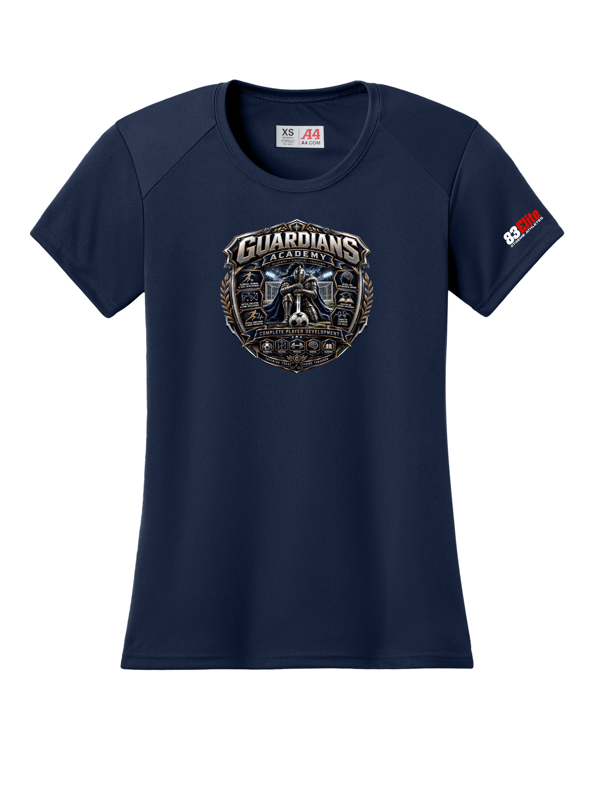 Women's Guardians Academy Performance Polyester Short Sleeve Shirt