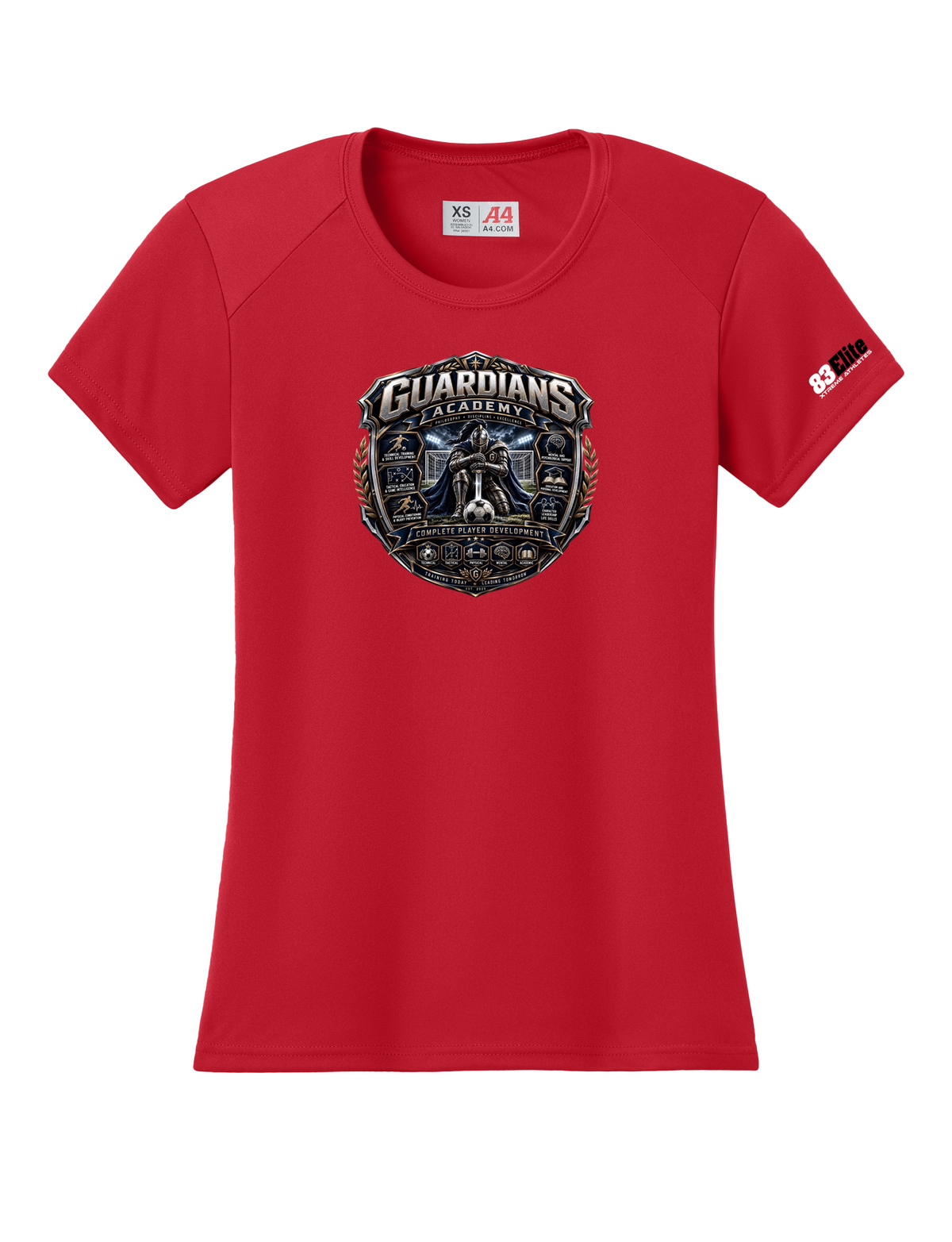 Women's Guardians Academy Performance Polyester Short Sleeve Shirt