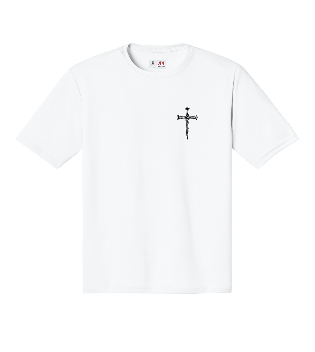 Cross Performance Polyester Short Sleeve Shirt: Adult & Youth