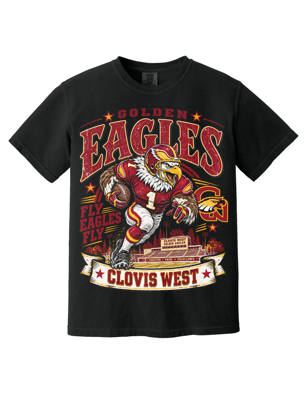 Clovis West Shirt *Game Day Football*