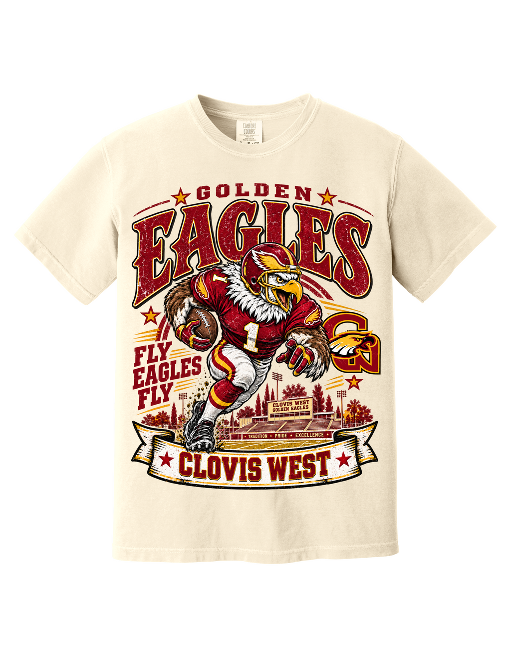 Clovis West Shirt *Game Day Football*