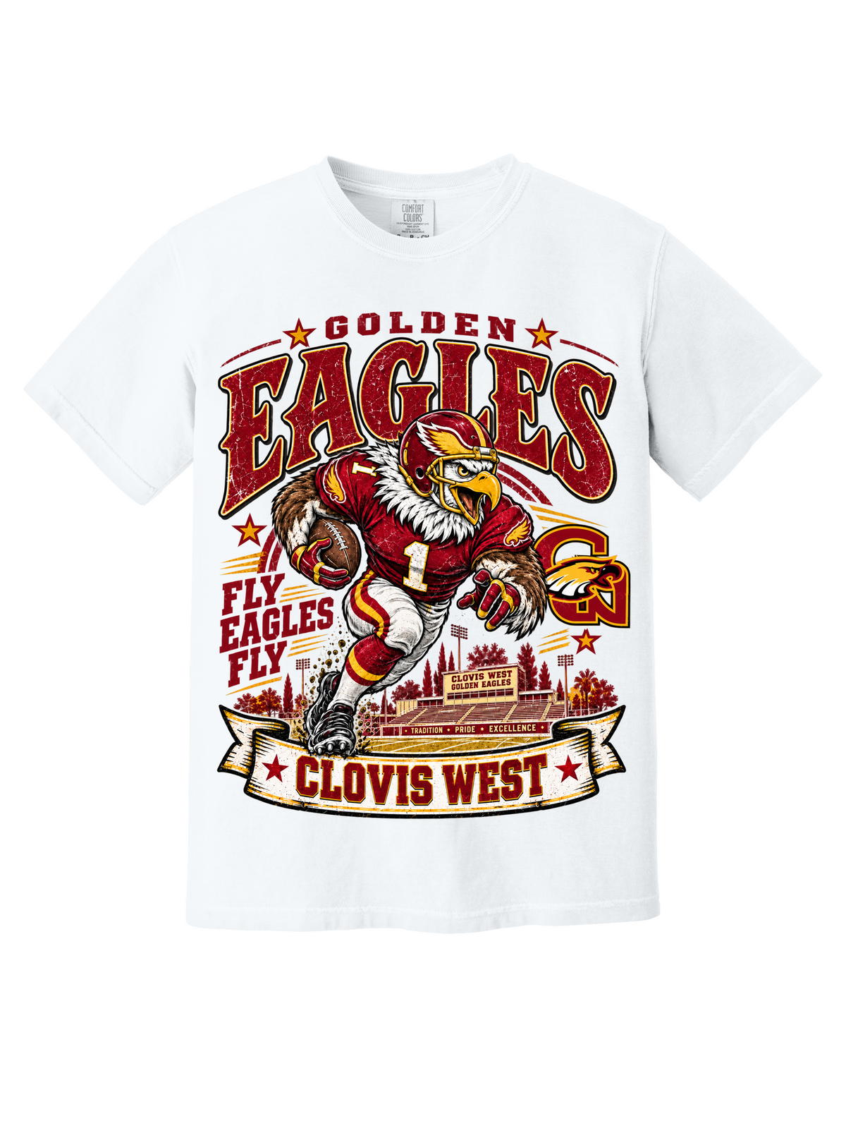 Clovis West Shirt *Game Day Football*