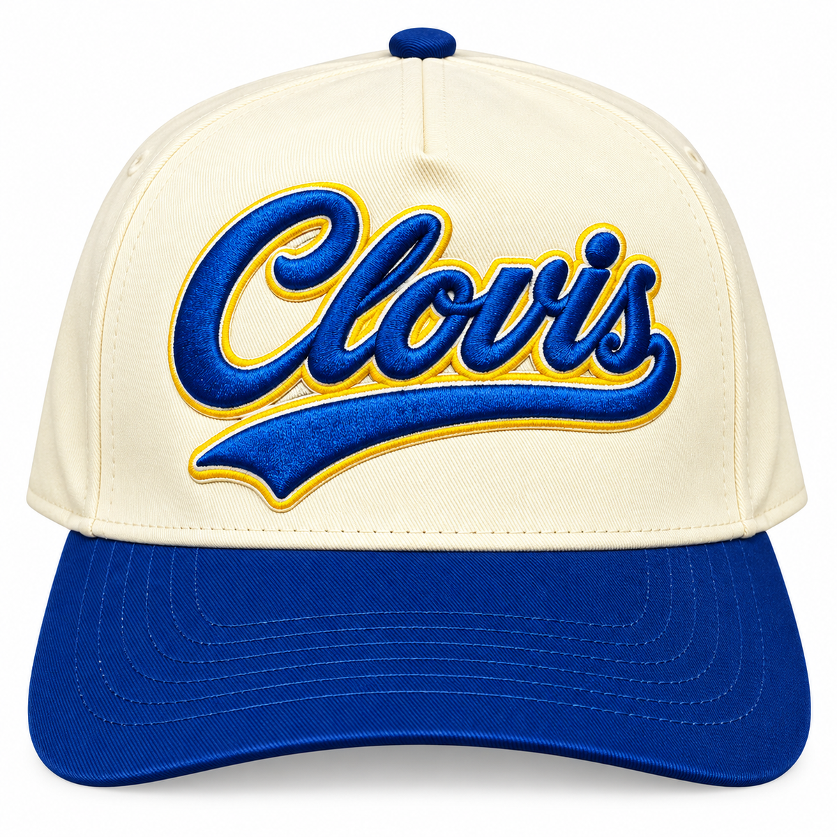 Clovis High Embroidered Snapback Hat